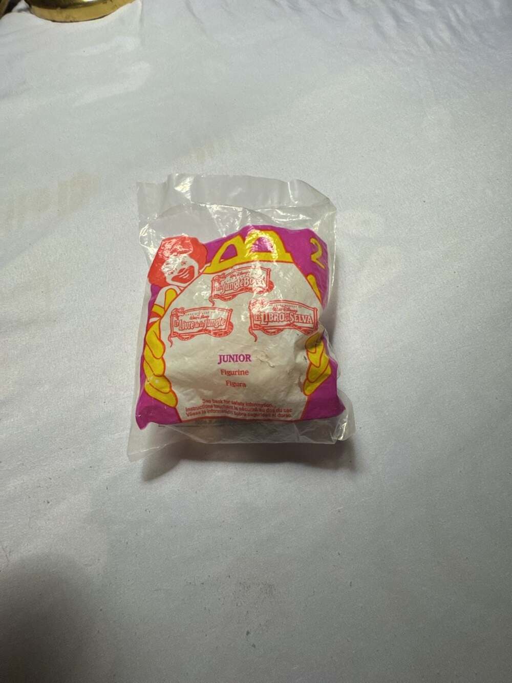 McDonald's Happy Meal Toy 1997 The Jungle Book Junior The Elephant Figurine